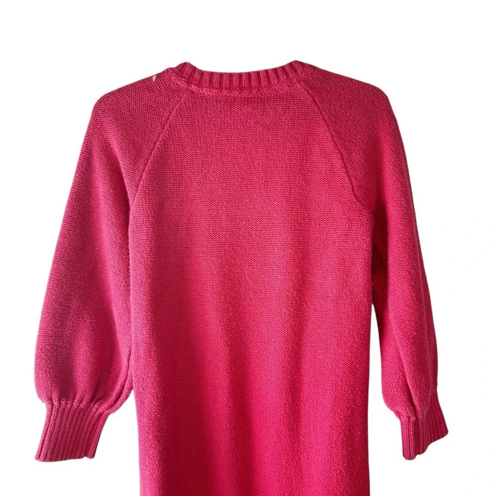 GAP‎ Girls Red Cable Knit Long Sleeve Sweater Dress